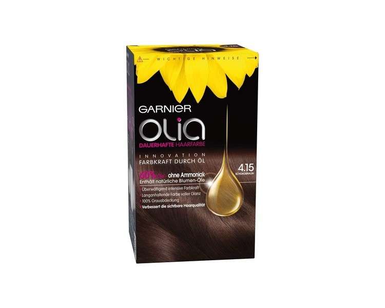 Garnier Olia 4.15 Chocolate Brown