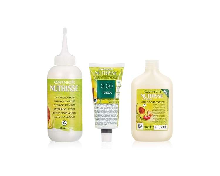 Garnier Nutrisse Nourishing Intensive Tint with Nourishing Fruit Oils 6.60 Intense Red Extra Intensive Red