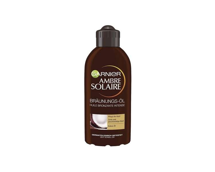 Garnier Ambre Solaire Deep Tan Tanning Oil 200ml