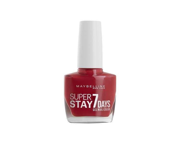 Maybelline New York Superstay 7 Days Nail Polish No. 925 Rebel Rose Long Lasting Color