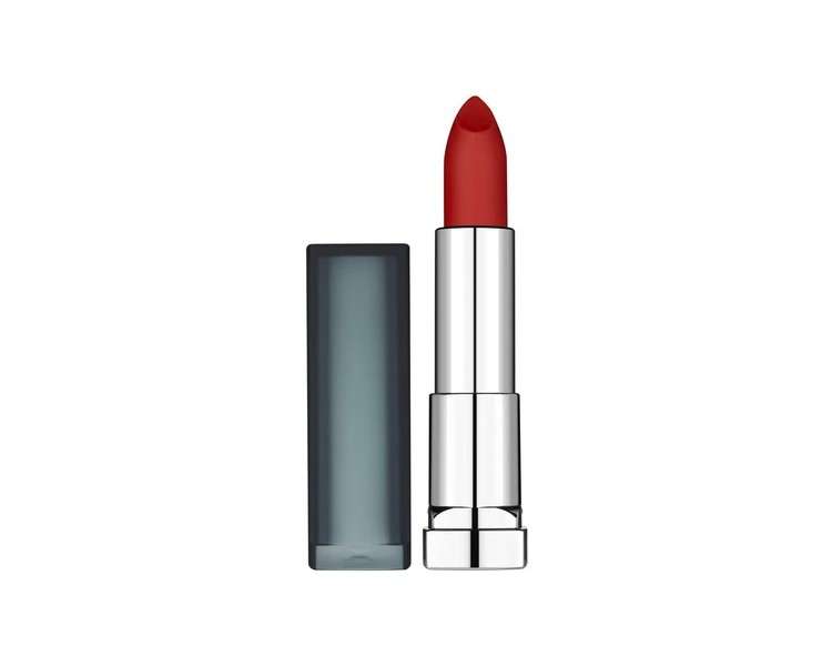 Maybelline Color Sensational Matte Lipstick 965 Siren in Scarlet 4.4g