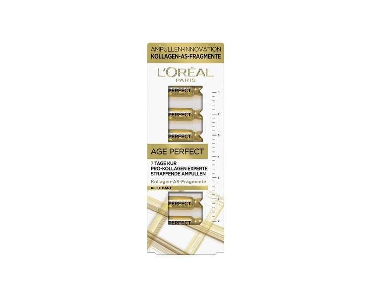 L'Oréal Paris Firming Ampoules 7-Day Treatment for Mature Skin with Collagen AS Fragments