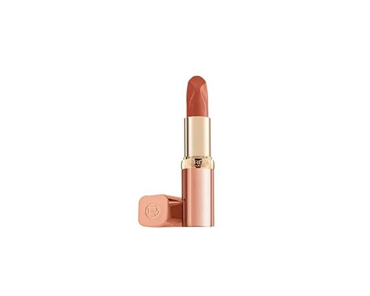 L'Oreal Paris Color Riche Les Nus Satin Lipstick 178 Excessive Enriched with Argan Oil and Vitamin E Nude 1 Count