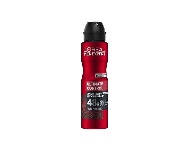 L'Oréal Men Expert Body Care Effective Deodorant Spray for Men 150ml