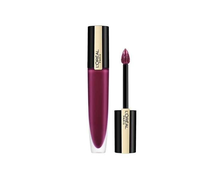 L'Oreal Paris Rouge Signature Metallic Liquid Lipstick 204 Voodoo 1 Count