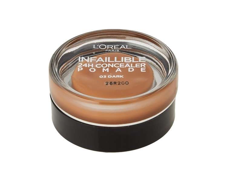 L'Oreal Paris Infallible Concealer Pomade 03 Dark 15g