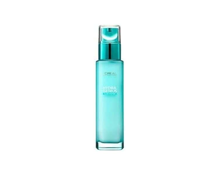 L'Oréal Paris Hydra Genius Aloe Water Hydration and Freshness for Normal Skin to Combination Skin with Aloe Water and Hyaluronic Acid 70ml