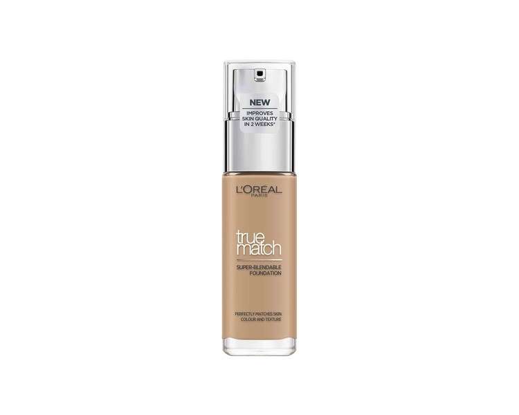 L'Oréal Paris Liquid Foundation with Hyaluronic and Aloe Vera Perfect Match Make-Up 30ml 5.N Sand
