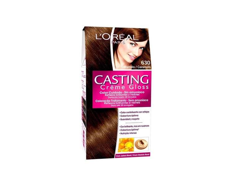 Hair Color Without Ammonia Casting Creme Gloss L'Oreal Make Up Caramel 180ml