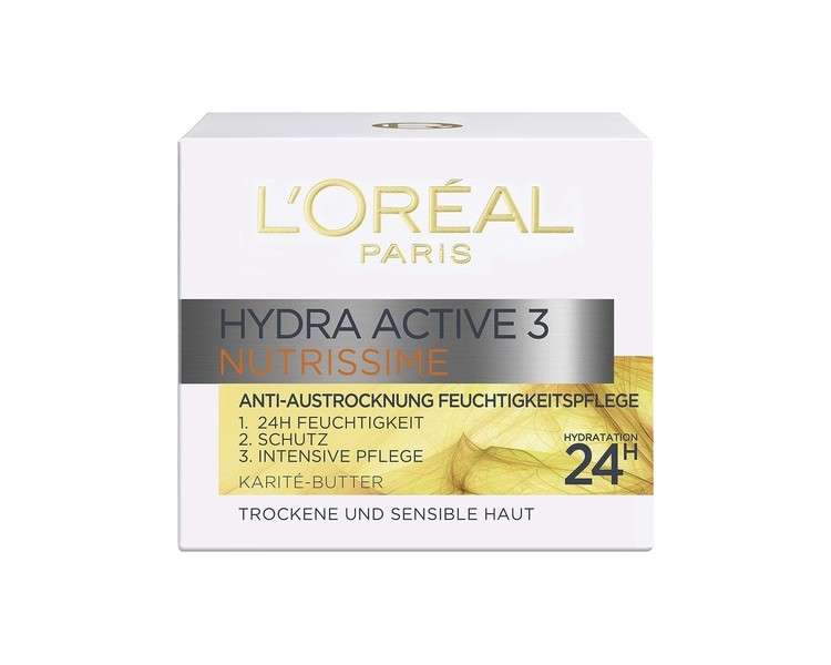 L'Oral Dermo Expertise Hydra Active 3 Nutrissime Day Cream
