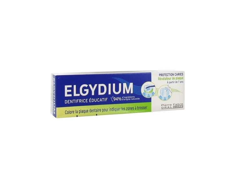 Elgydium Educational Toothpaste Fresh Apple Flavour 50ml