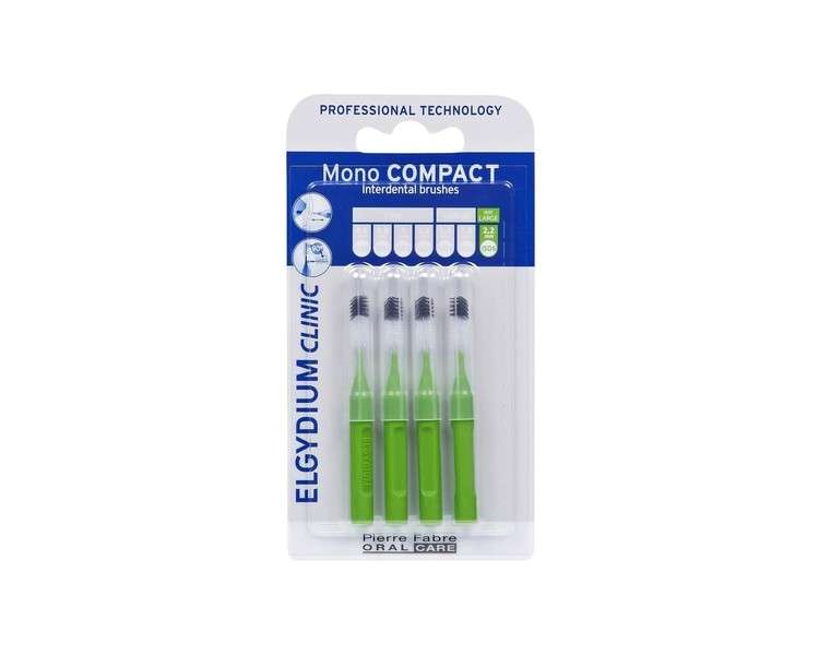 Elgydium Clinic Mono Compact Green Brushes
