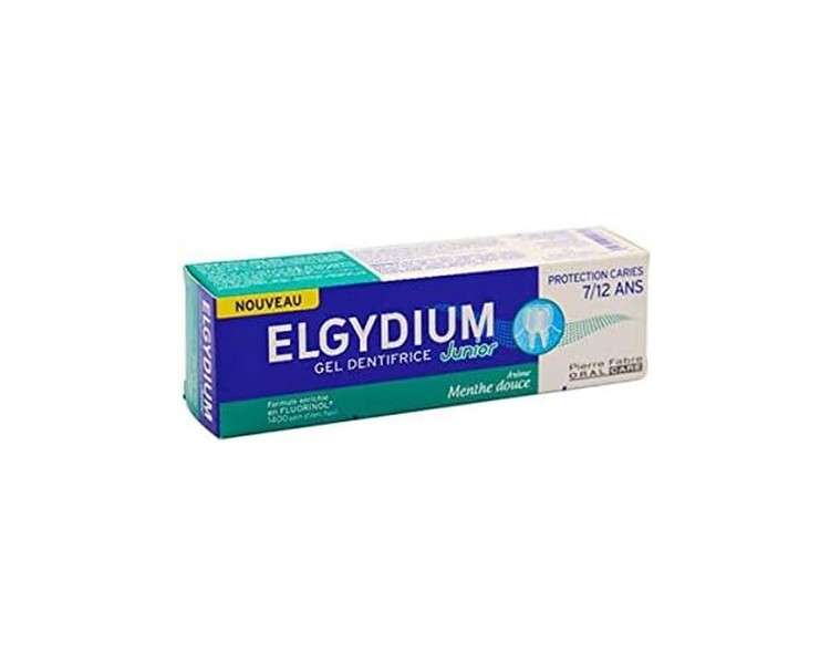 Elgydium Junior Decay Protection Toothpaste Gel Sweet Mint 50ml