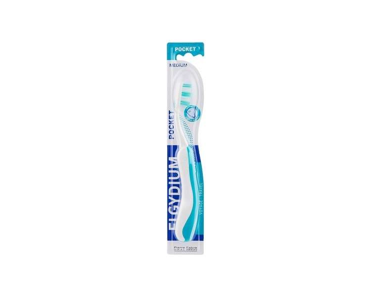 Elgydium Pocket Medium Travel Toothbrush