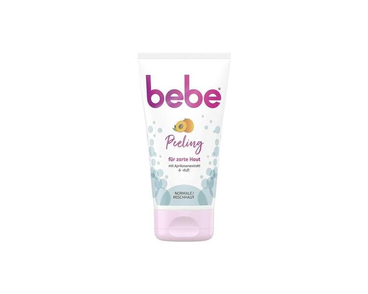 Bebe Facial Cleansing Gentle Exfoliating with Apricot Extract for Normal and Combination Skin 150ml