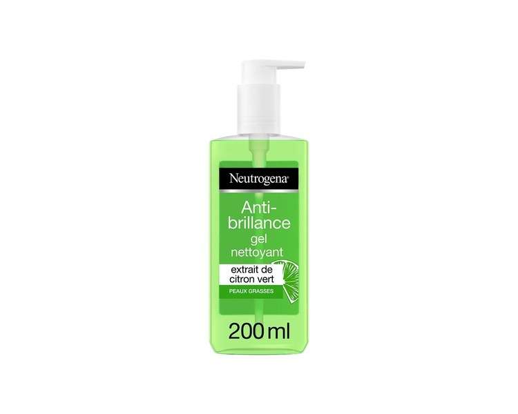 Neutrogena Anti-Shine Cleansing Gel Lime 200ml