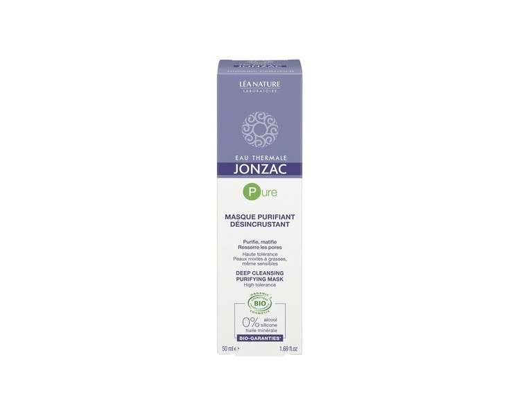 Eau de Jonzac Pure Cleansing Mask Bio-Disinfectant 50ml