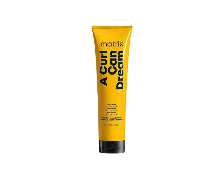 Matrix Curl & Coily Hair Mask Intensely Hydrating with Manuka Honey Extract 280ml