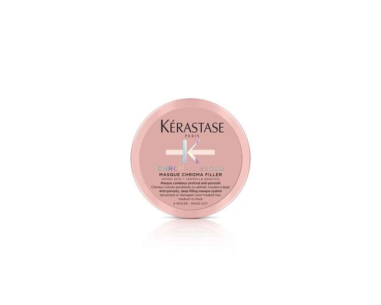 Kerastase Chroma Absolu Anti-Porosity Deep-Filling Hair Mask for Damaged Color-Treated Hair 2.5 Fl Oz