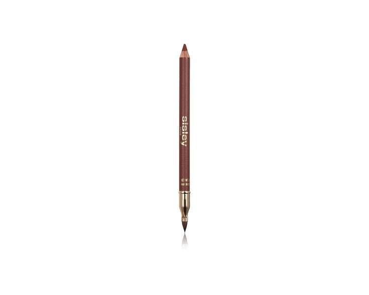 Sisley Phyto Levres Perfect Lipliner with Lip Brush and Sharpener for Women 06 Chocolat 0.04 Ounce