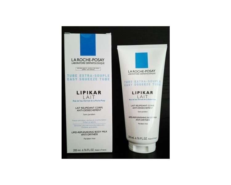 La Roche-Posay Lipikar Lait 200ml Lipid-Replenishing Body Milk Anti-Dryness