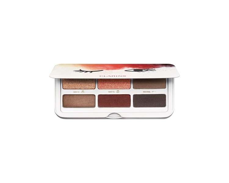 Clarins Ready In A Flash Eyes And Brow Palette 7.6g