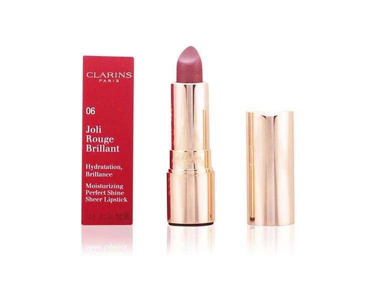 Clarins Joli Rouge Brillant Red Lipstick 761S Spicy Chili