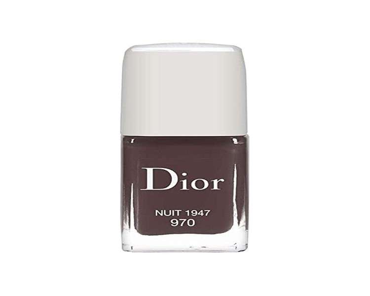 Dior Vernis Couture Color Gel Shine Long Wear Nail Lacquer 970 Nuit 1947