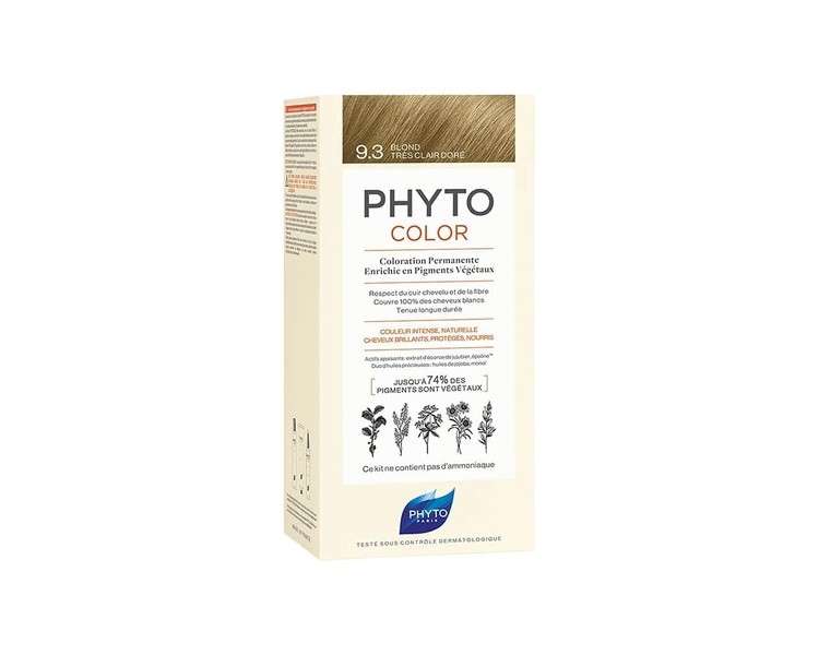 Phyto Native It Phytocolor 9.3 Blonde Golden Hair Color