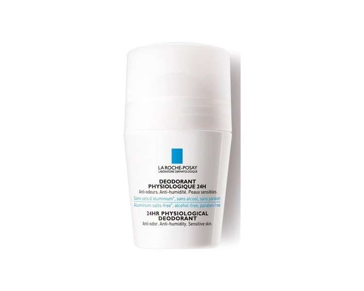 La Roche Posay Physiological Deodorant 24h Roll On 40ml