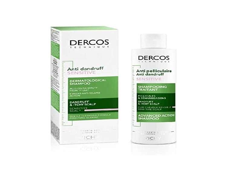 DERCOS Dandruff Shampoo Sensitive Hair Treatment 200ml