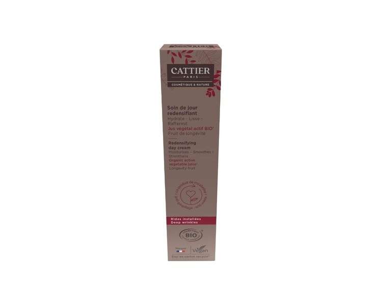 Cattier Organic Redensifying Day Cream 50ml