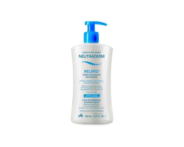 Neutraderm Relipid+ Lipid-Replenishing Shower Cream 400ml