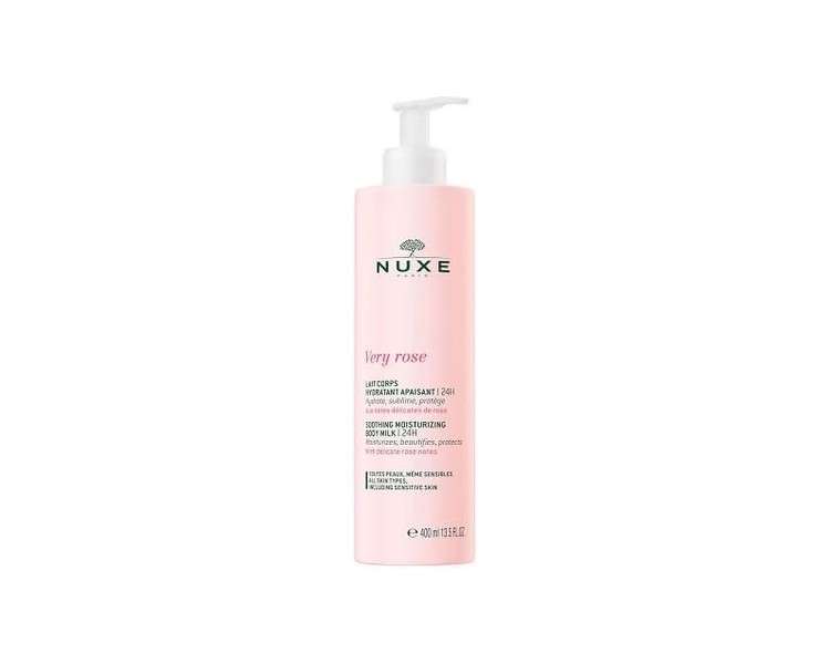 Nuxe Very Rose Soothing Moisturizing Body Milk 400ml