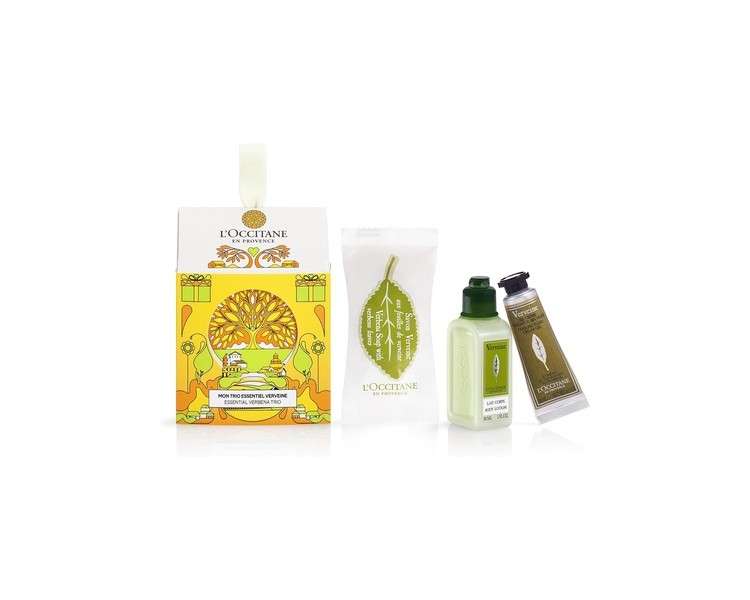 L'Occitane Invigorating Verbena Stocking Filler Mini Collection - Perfect as a Gift