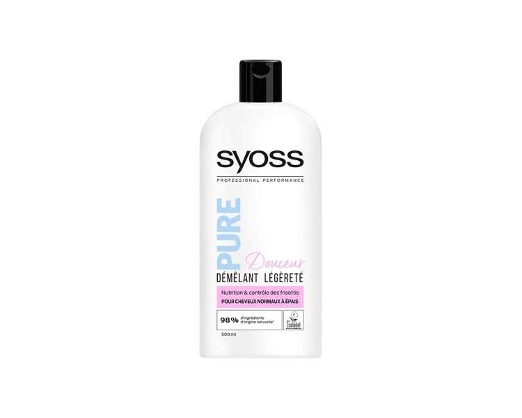 SYOSS After Shampoo Pure Softness for Normal to Thick Hair 500ml