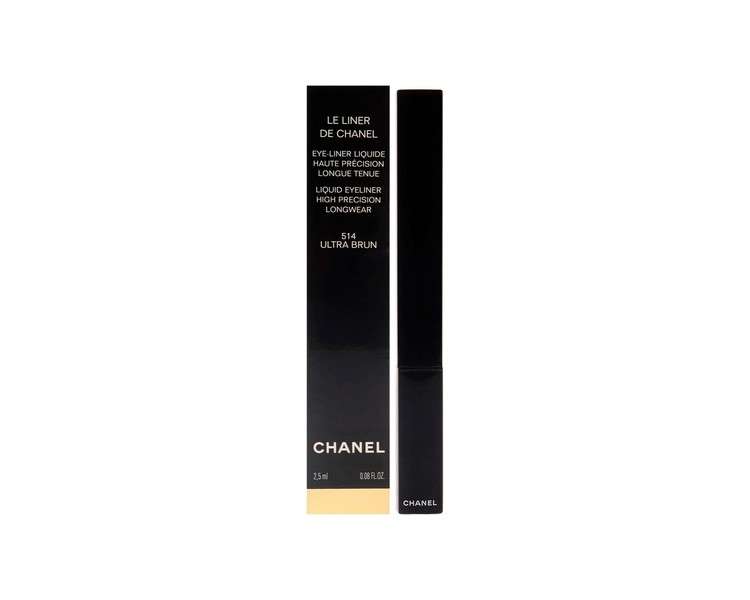 Chanel Le Liner De Chanel Liquid Eyeliner 514 Ultra Brown for Women 0.08oz