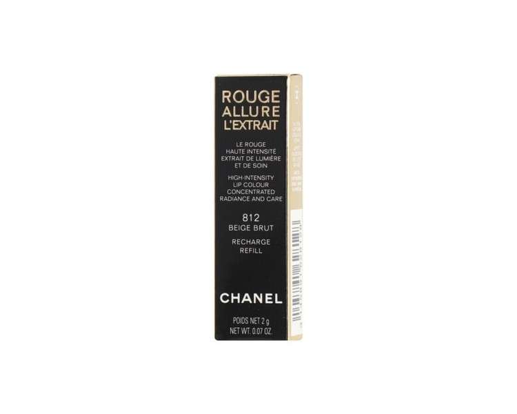 Chanel Rouge Allure L'Extrait Refill Beige Brut 812 2g