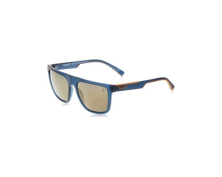 Timberland TB9253 Glasses Matte Blue 58 for Men