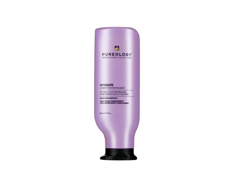 Pureology Hydrate Moisturizing Conditioner for Medium to Thick Dry Color Treated Hair Vegan 266ml