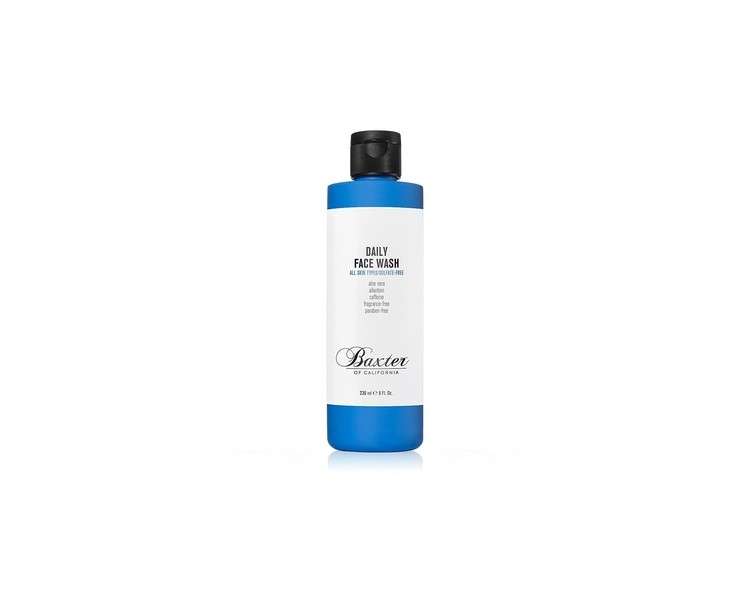 Baxter of California Daily Face Wash for Men All Skin Types Sulfate-Free Fragrance Free