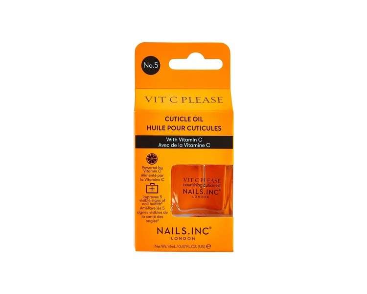 Nails.INC Vit C Please Vitamin C Cuticle Oil 14ml