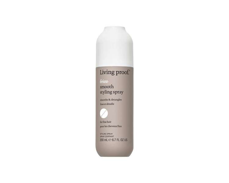 Living Proof No Frizz Smooth Styling Spray Lightweight Detangles Conditioning 5.5 oz