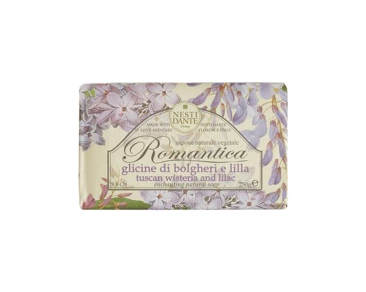 Nesti Dante ROMANTICA Wisteria & Lilac Soap 250g