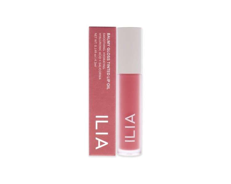 ILIA Beauty Balmy Gloss Tinted Lip Oil Petals 0.14oz Pink