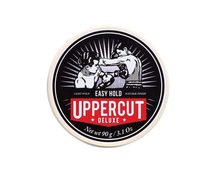 Uppercut Deluxe Easy Hold Hair Putty for Men Light Hold Natural Finish Water-Based Pomade 90g