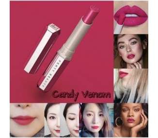 Fenty Beauty Mattemoiselle Plush Matte Lipstick Candy Venom Pink Fuchsia NIB