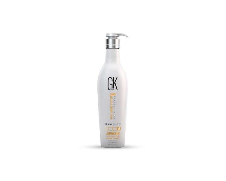 GK HAIR Global Keratin Colored Shield Conditioner 22 fl oz 650ml - Deep Cleansing Heat Thermal Protection for Color Treated Dry Damaged Curly Frizzy Hair - Paraben Sulfate Free Unisex