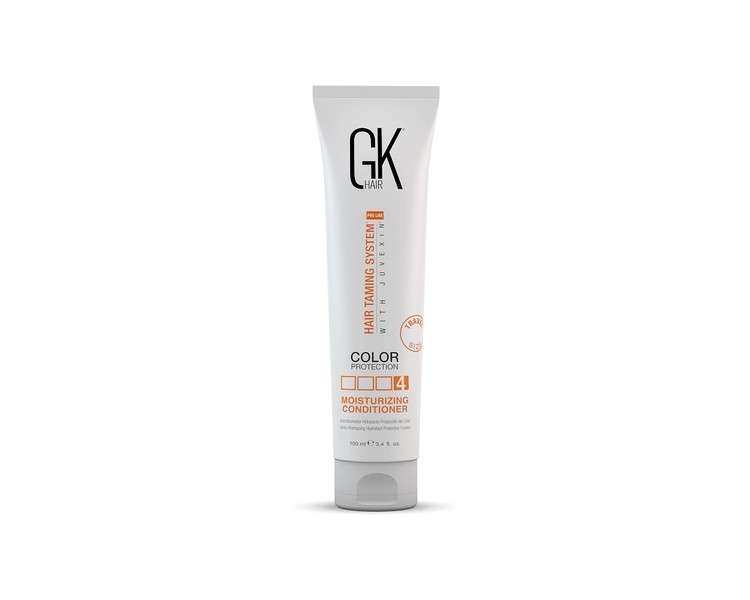 GK HAIR Global Keratin Moisturizing Hair Conditioner 100ml 3.4 Fl Oz for Color Treated Dry Damaged Curly Frizzy Hair - Organic Paraben Sulfate Free for Men and Women