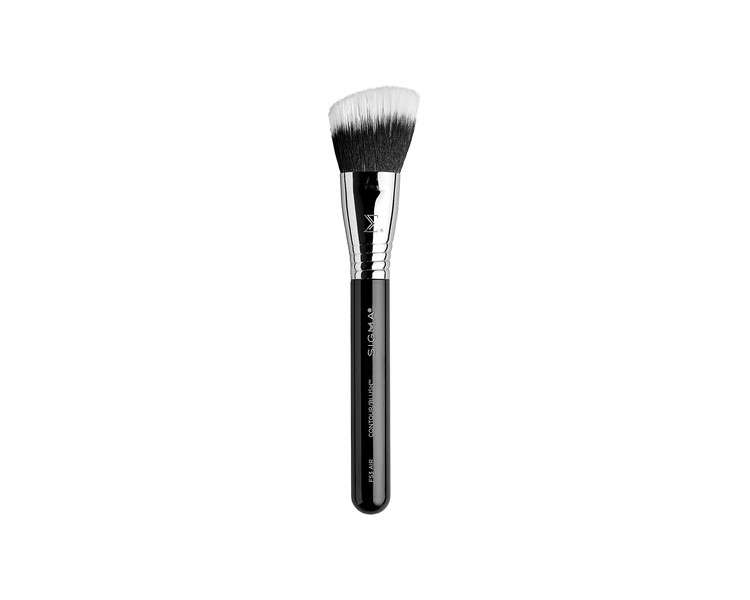 Sigma Beauty F53 Air Contour/Blush Makeup and Skincare Brush - Duo Fiber Softly Angled Kabuki Brush - Vegan, Hypoallergenic, Synthetic